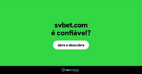 svbet é confiável